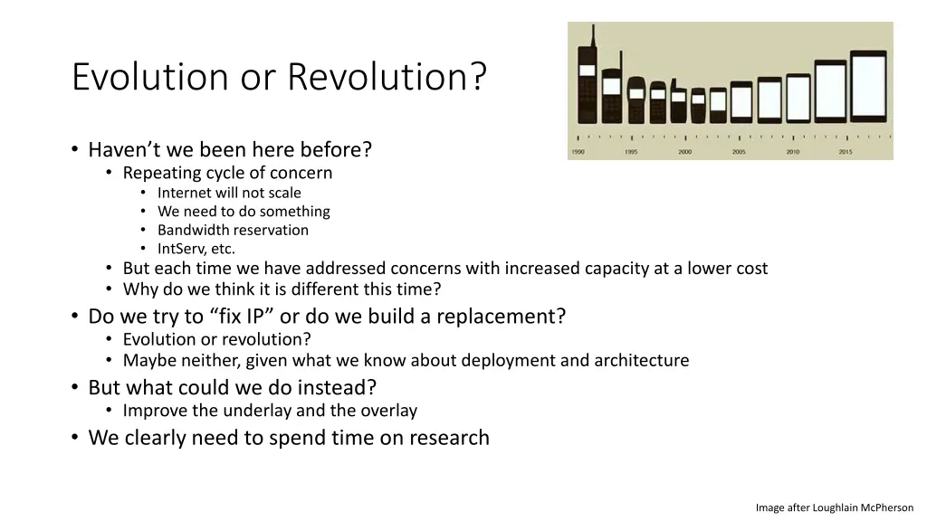 evolution or revolution