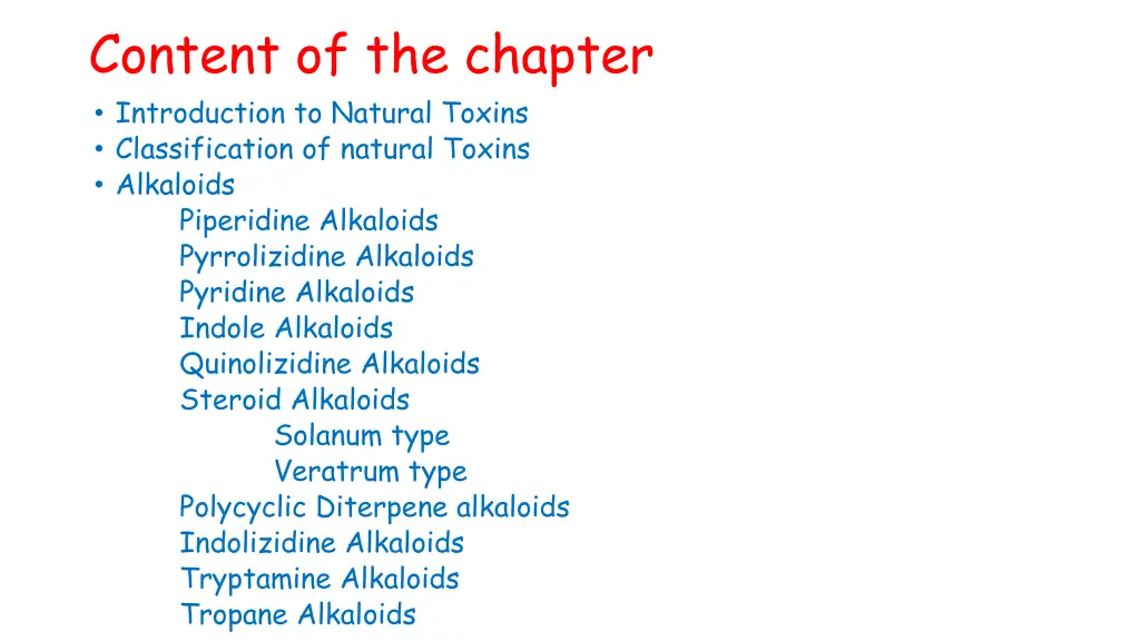 content of the chapter introduction to natural