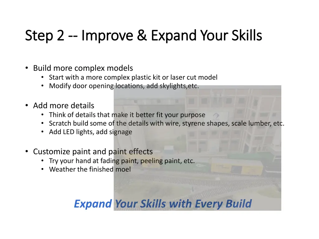 step 2 step 2 improve expand your skills improve