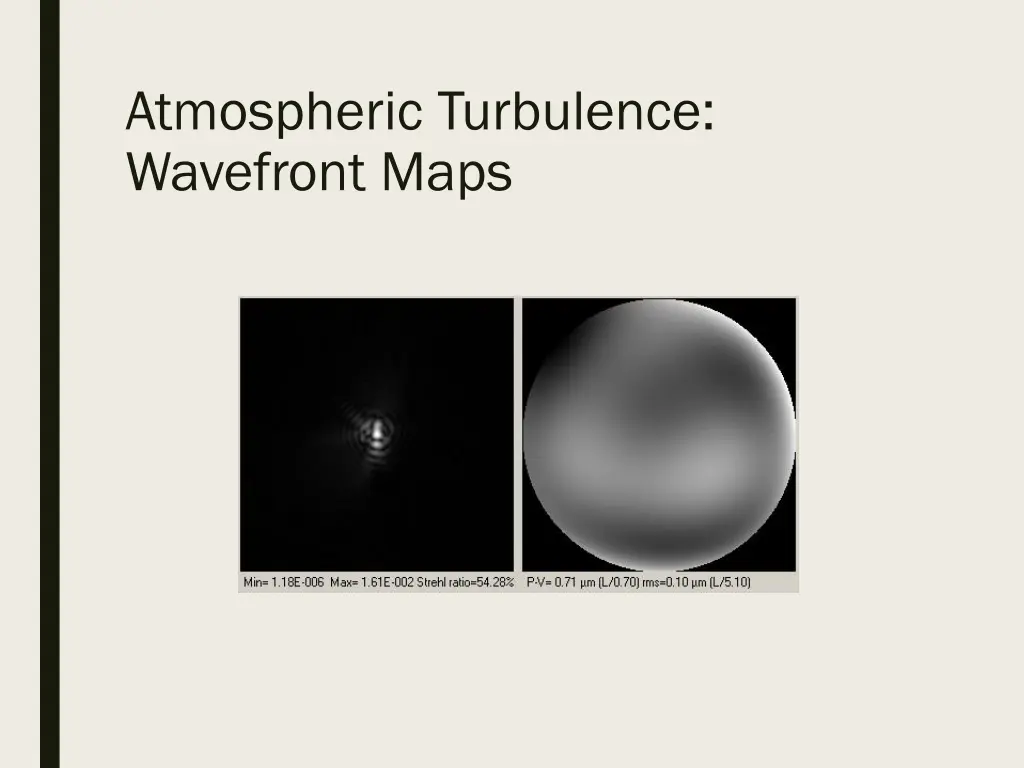 atmospheric turbulence wavefront maps 3