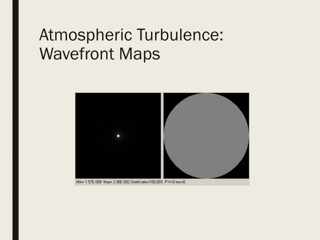 atmospheric turbulence wavefront maps