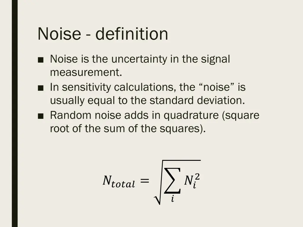 noise definition