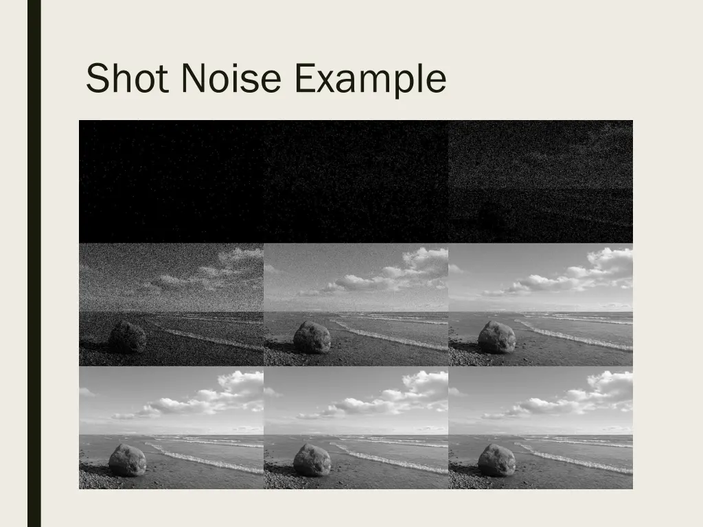 shot noise example