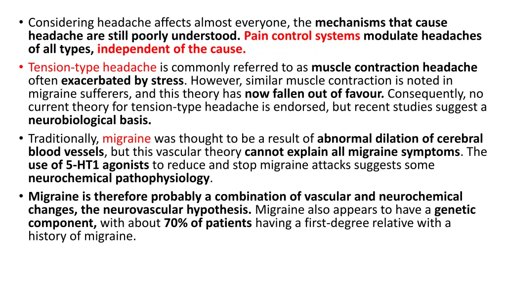 considering headache affects almost everyone