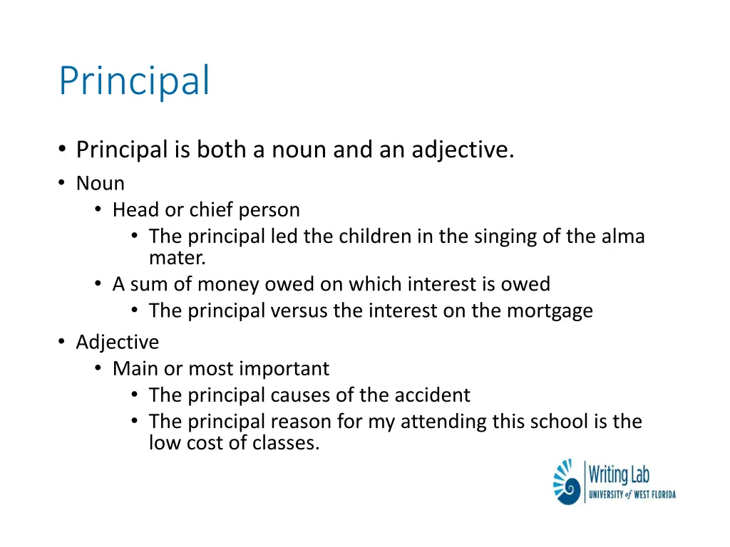 principal