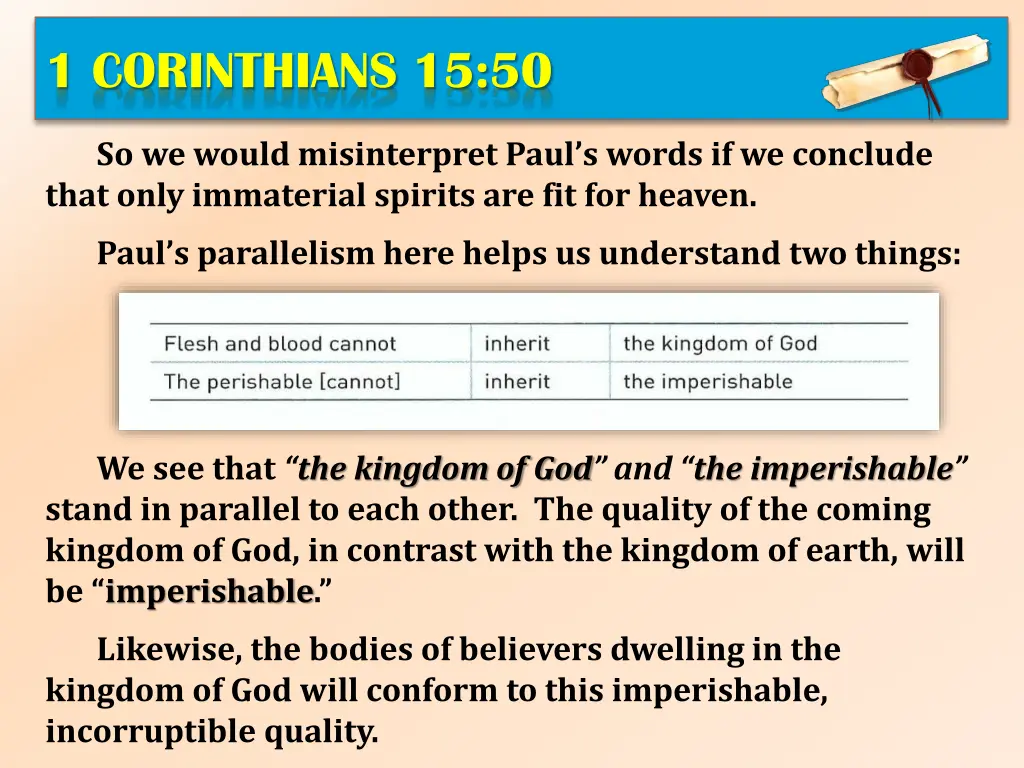 1 corinthians 15 50 2