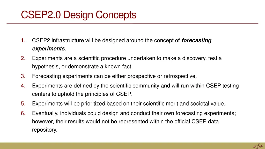 csep2 0 design concepts