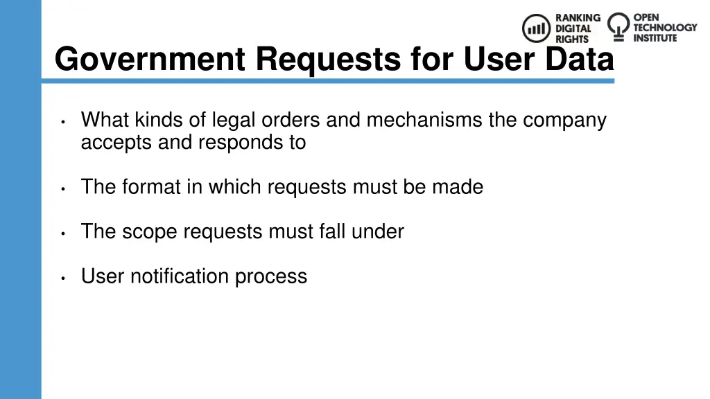 government requests for user data 1