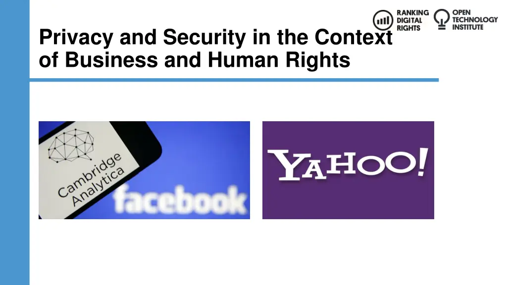 privacy and security in the context of business