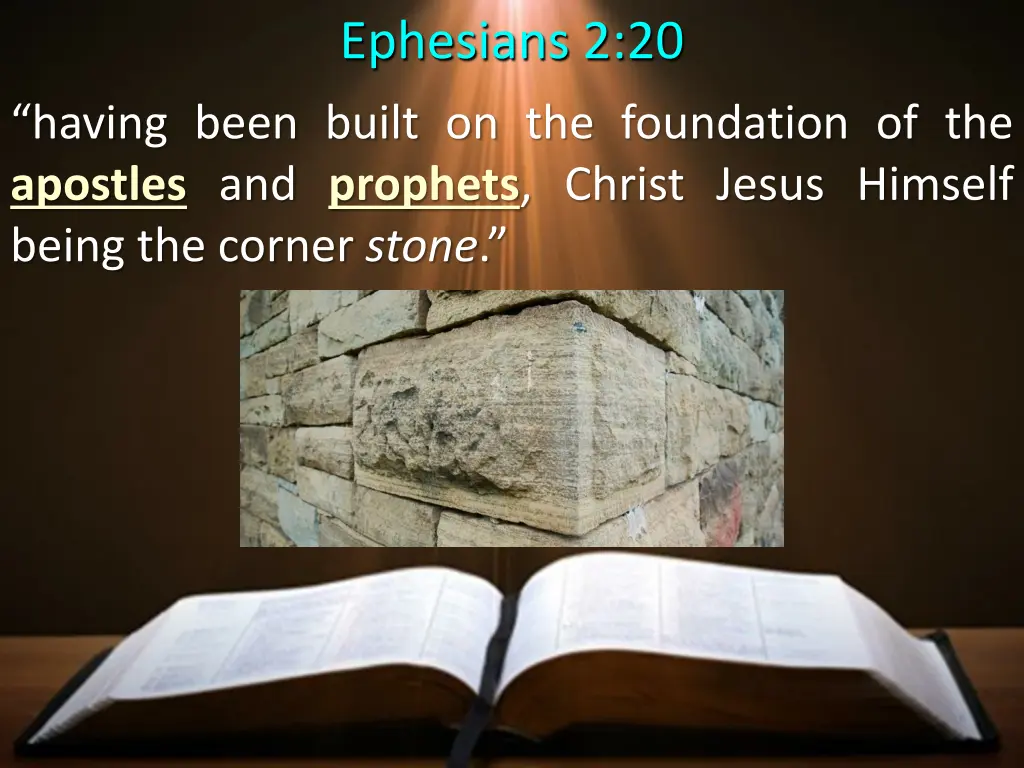 ephesians 2 20