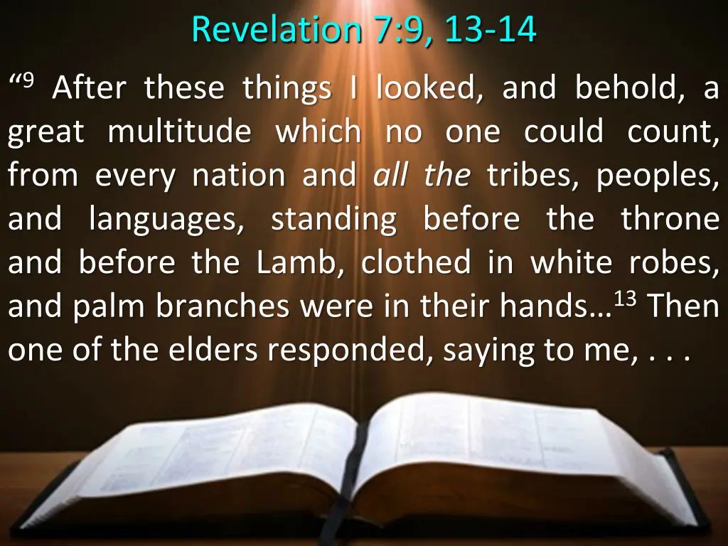 revelation 7 9 13 14