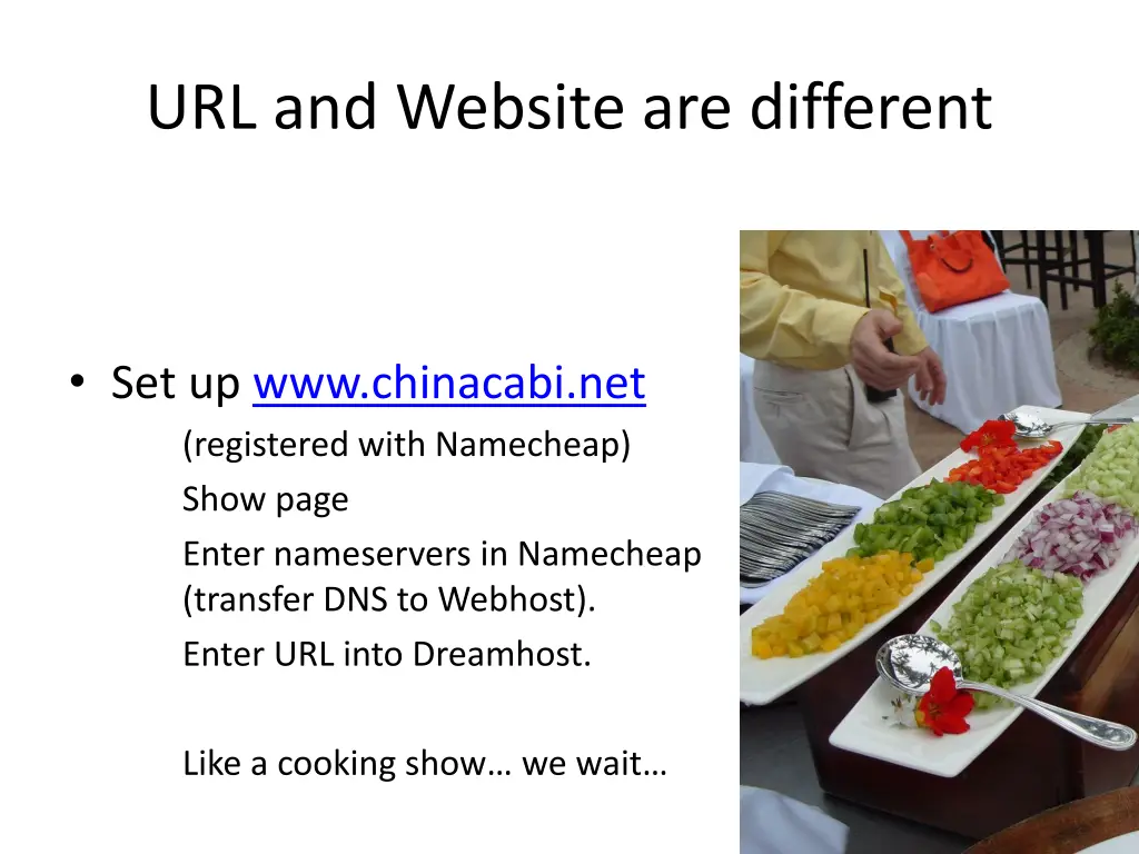 url and website are different 1