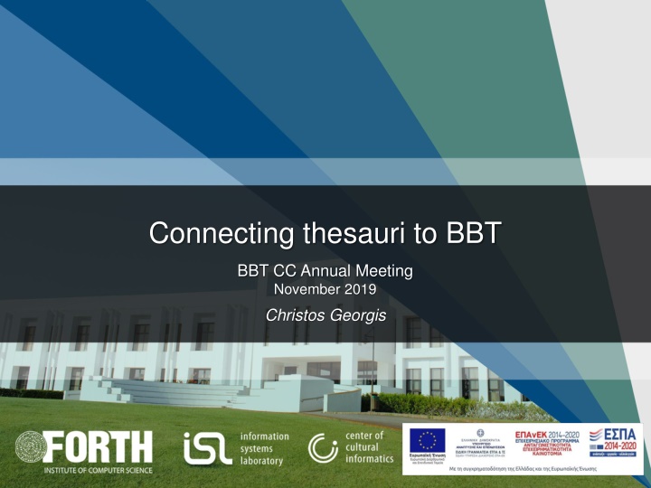 connecting thesauri to bbt