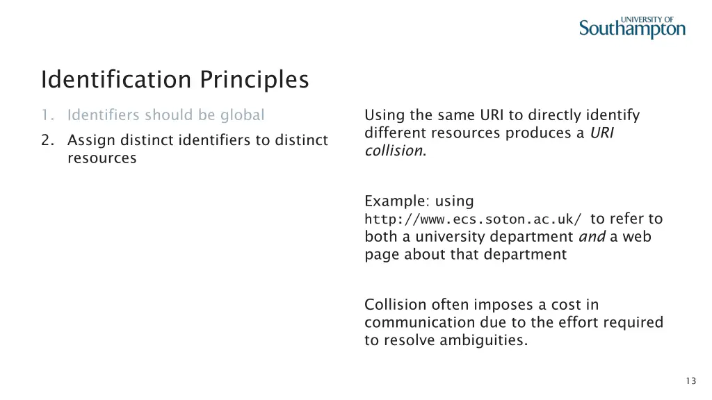 identification principles 1