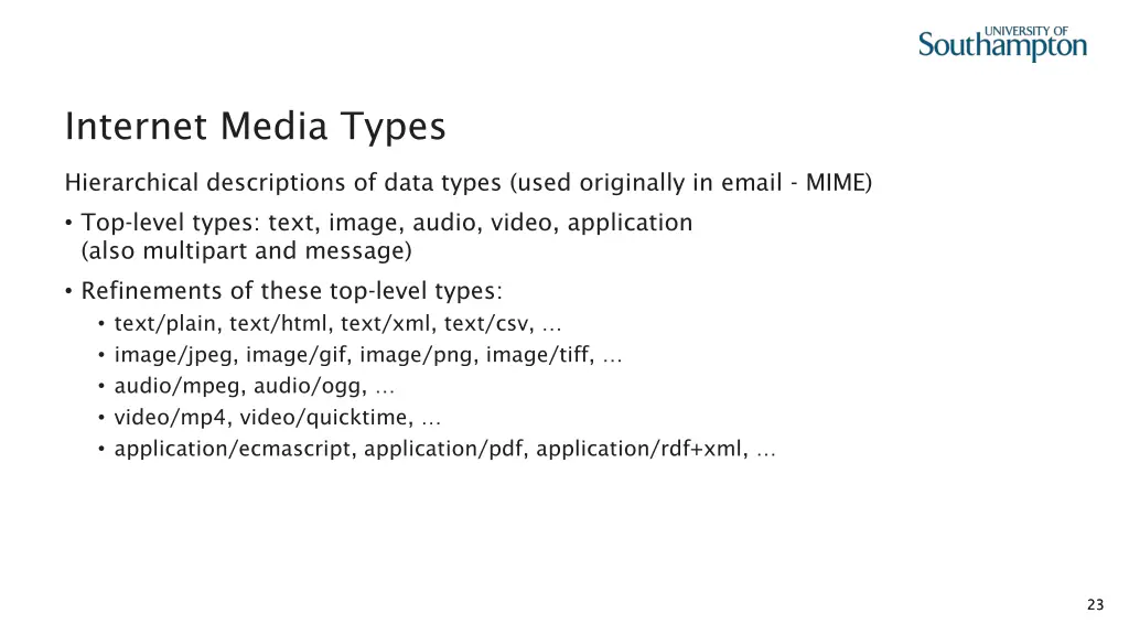 internet media types