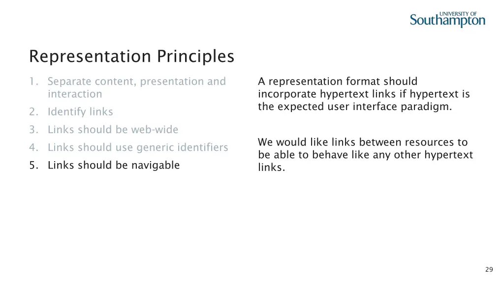 representation principles 4