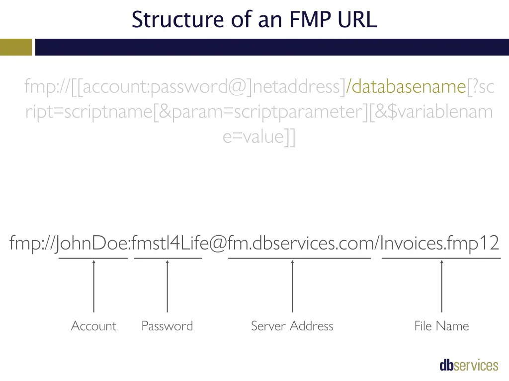 structure of an fmp url 4