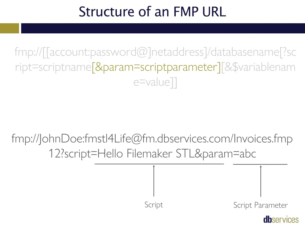 structure of an fmp url 6