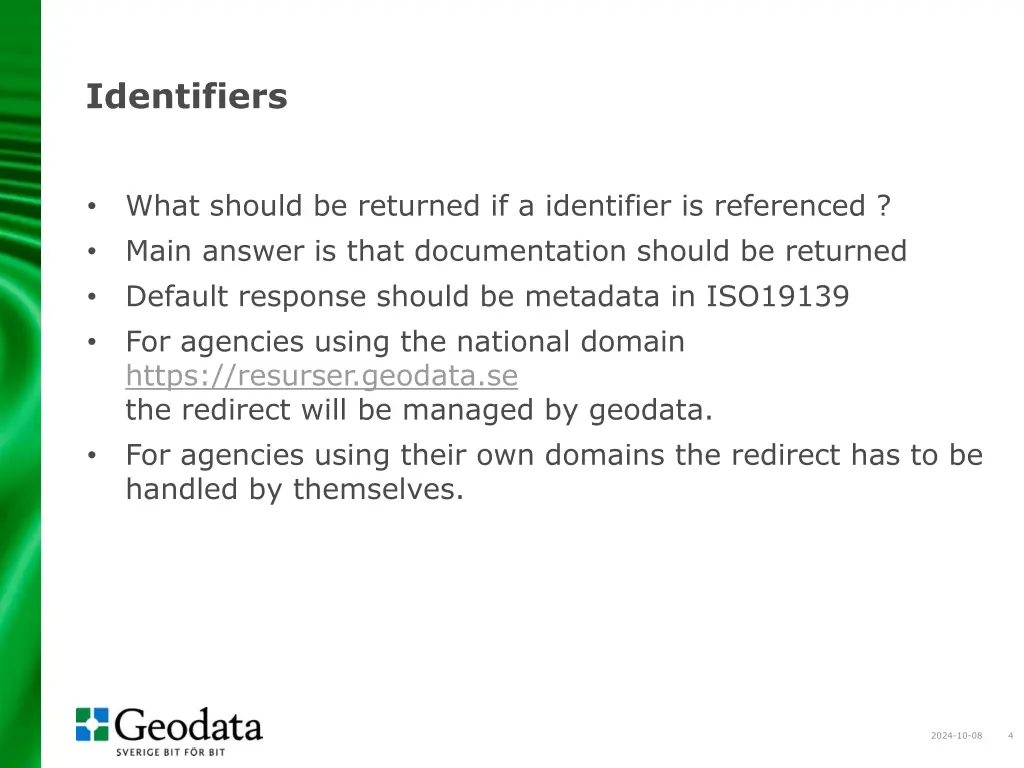 identifiers