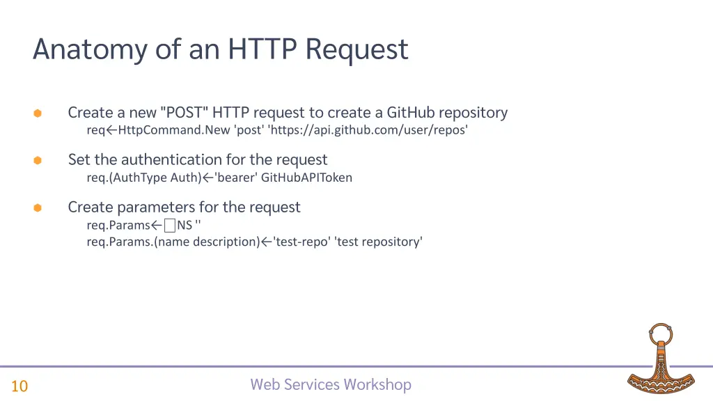 anatomy of an http request