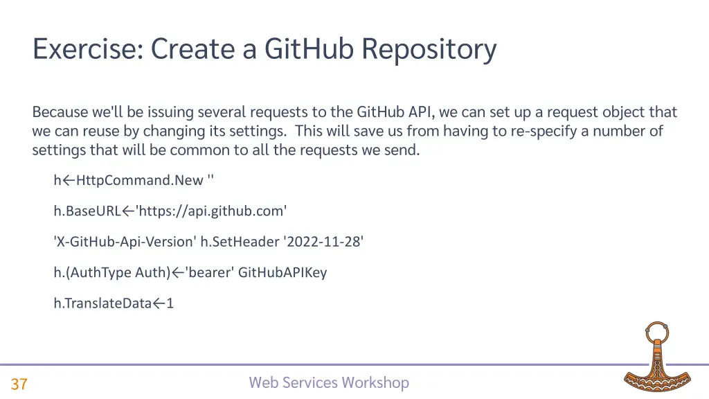 exercise create a github repository