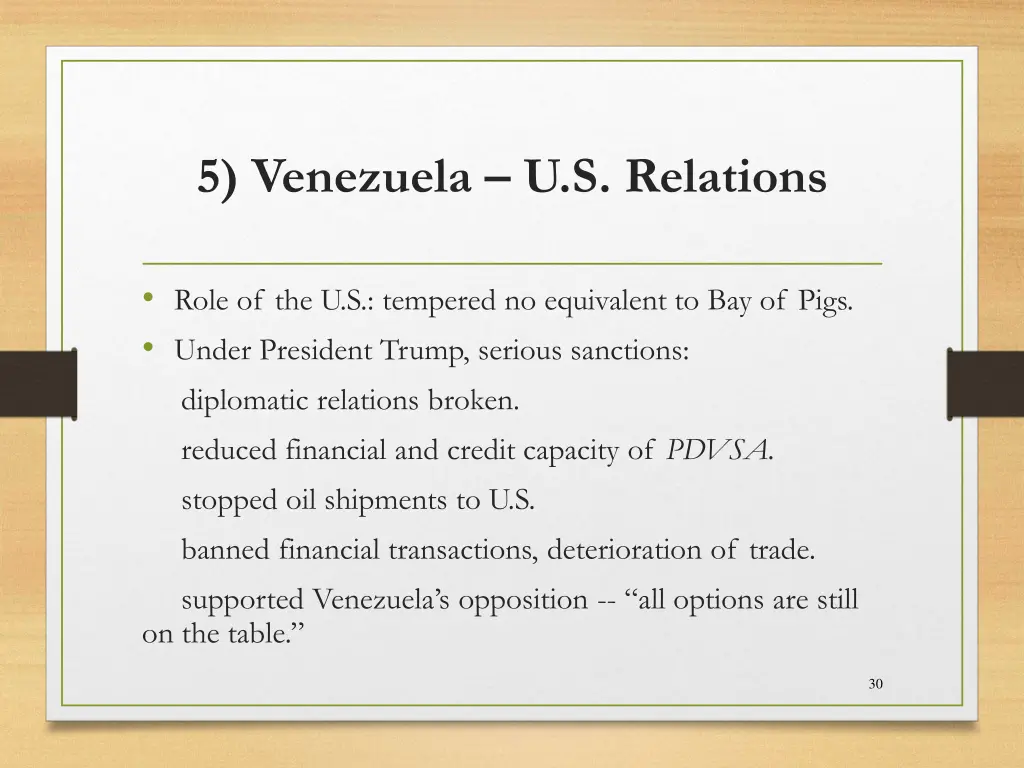 5 venezuela u s relations