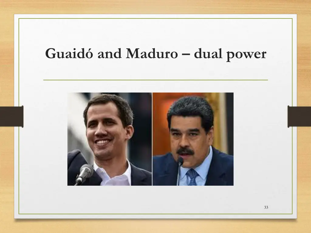 guaid and maduro dual power