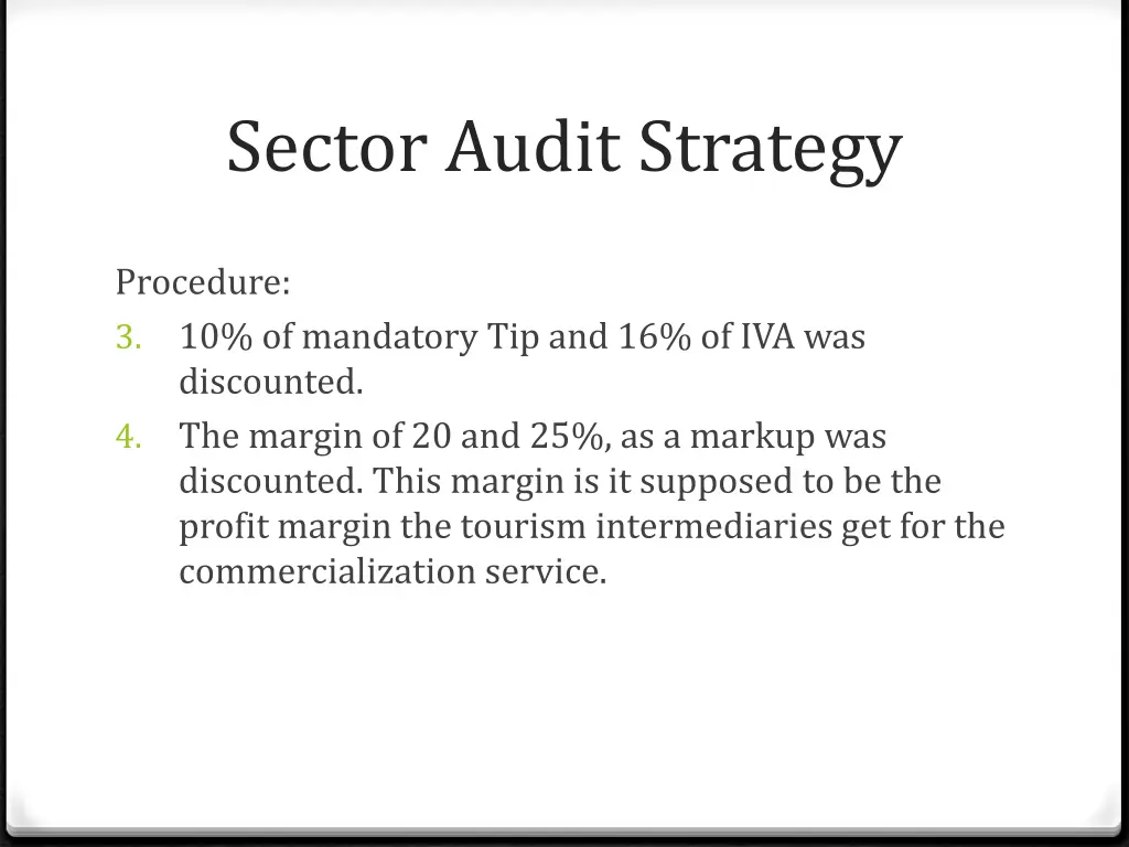 sector audit strategy 2