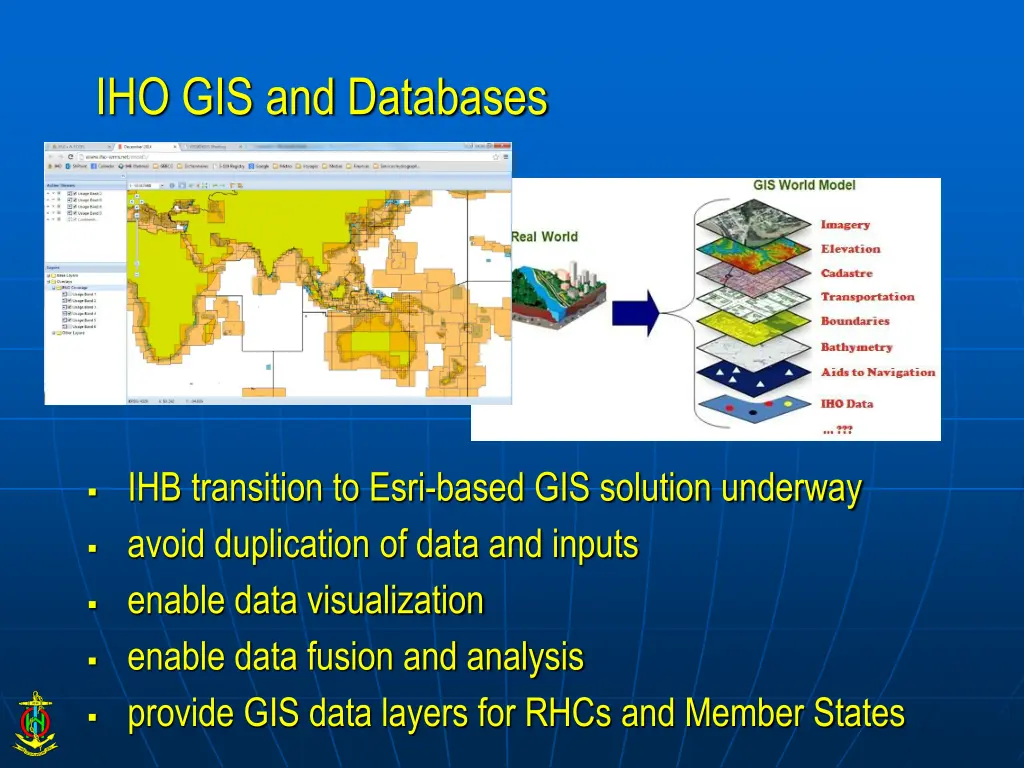 iho gis and databases