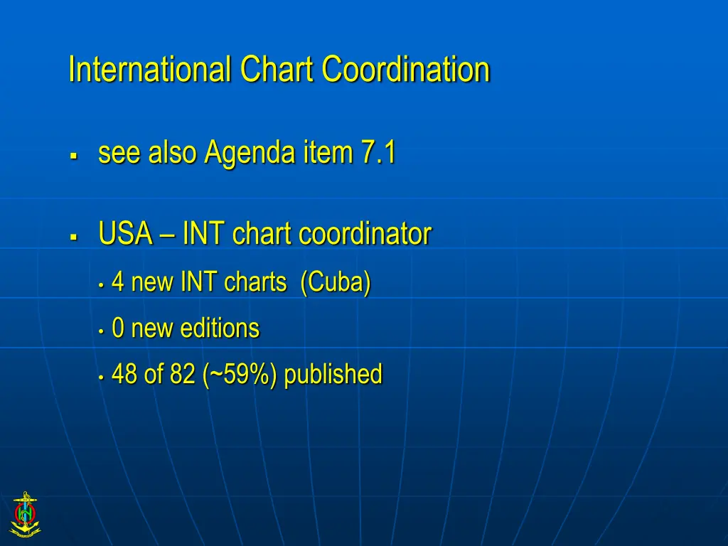 international chart coordination