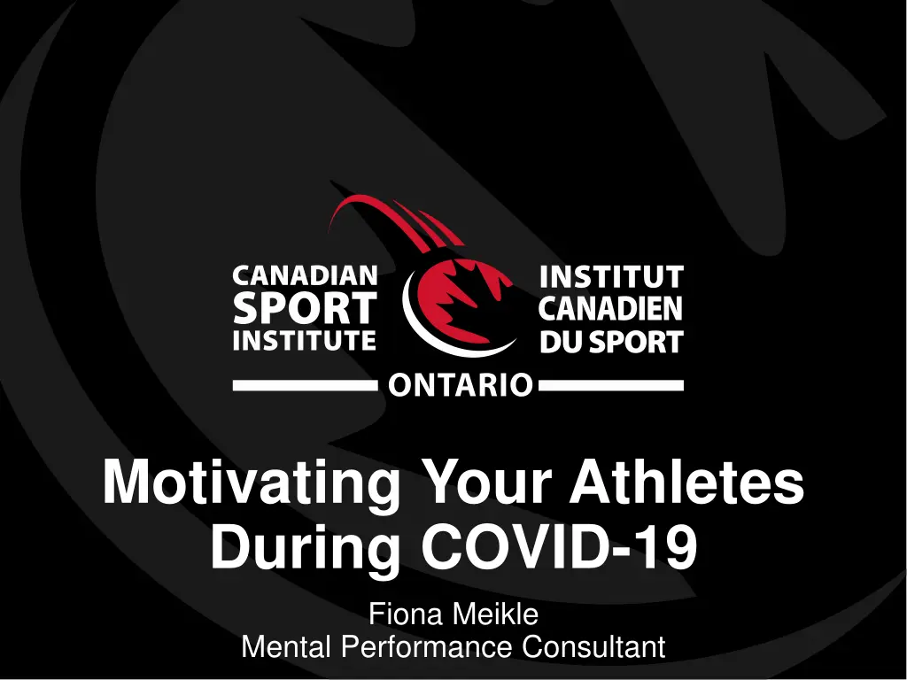 motivating your athletes during covid 19 fiona