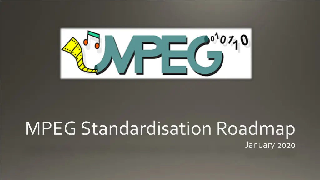 mpeg standardisationroadmap