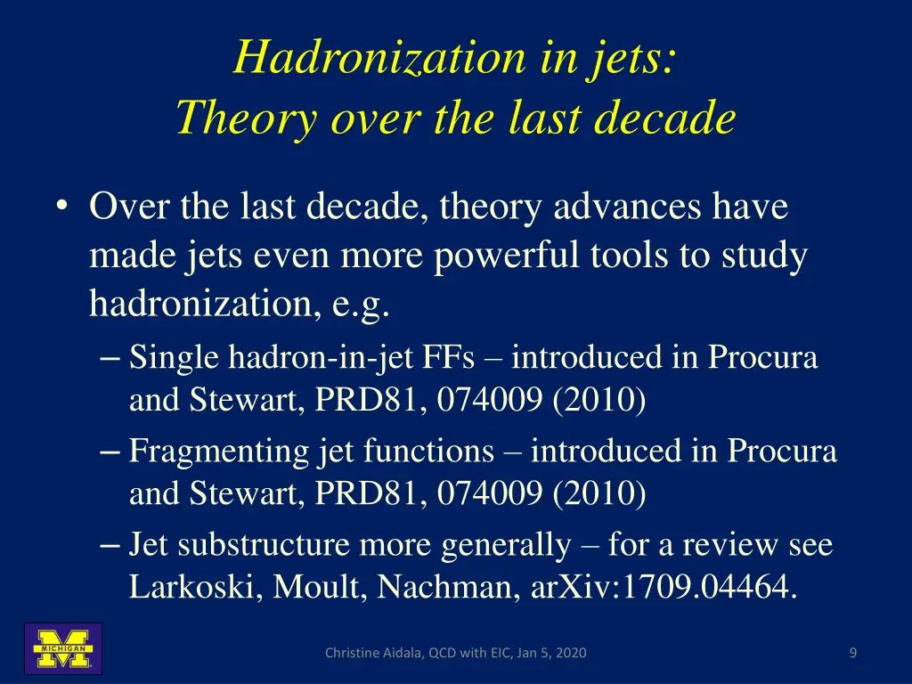 hadronization in jets theory over the last decade