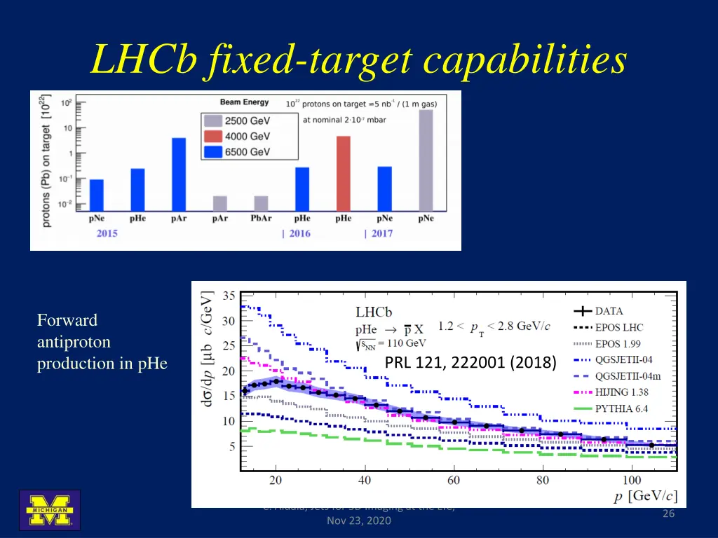 lhcb fixed target capabilities