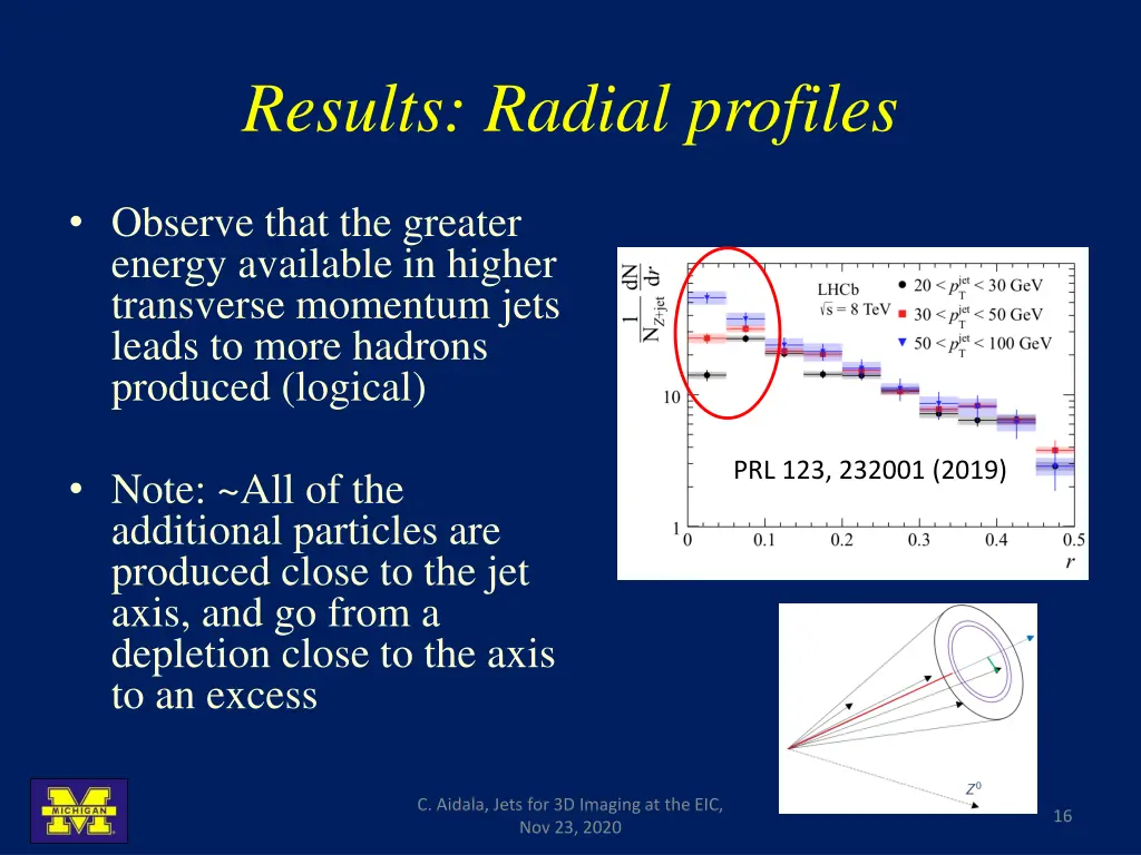 results radial profiles