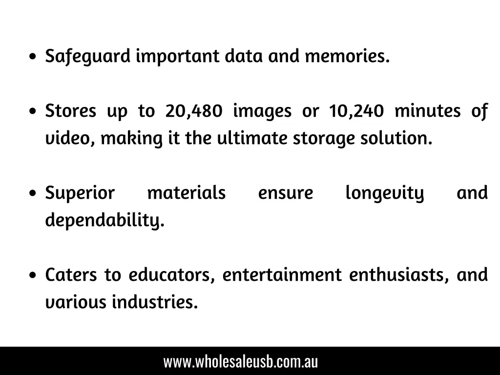 safeguard important data and memories