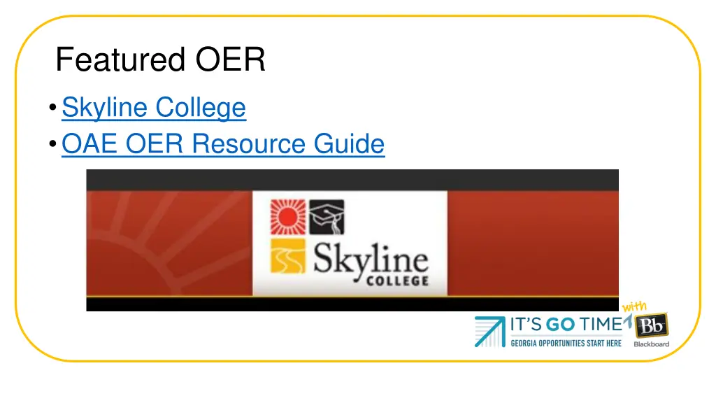 featured oer skyline college oae oer resource