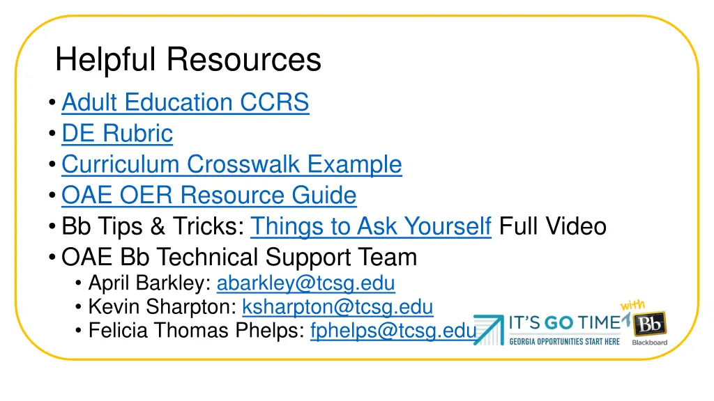 helpful resources adult education ccrs de rubric