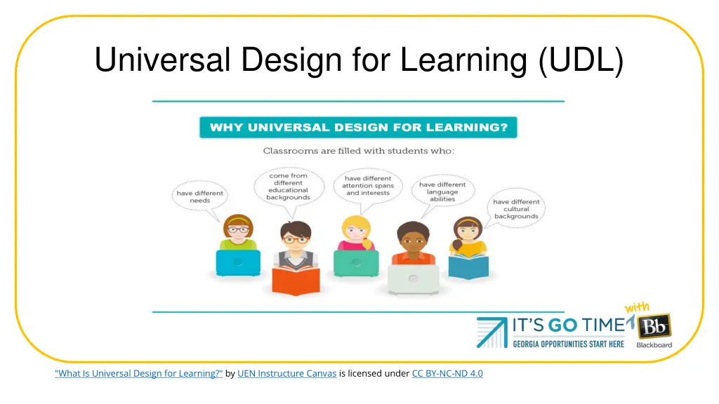 universal design for learning udl