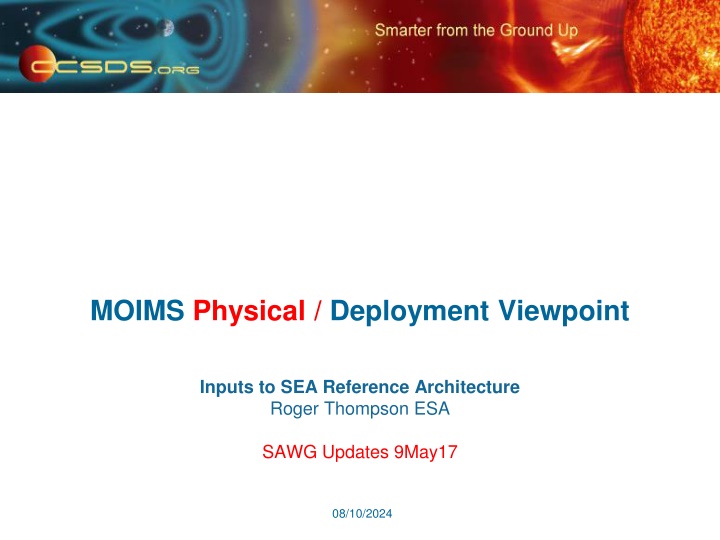 moims physical deployment viewpoint