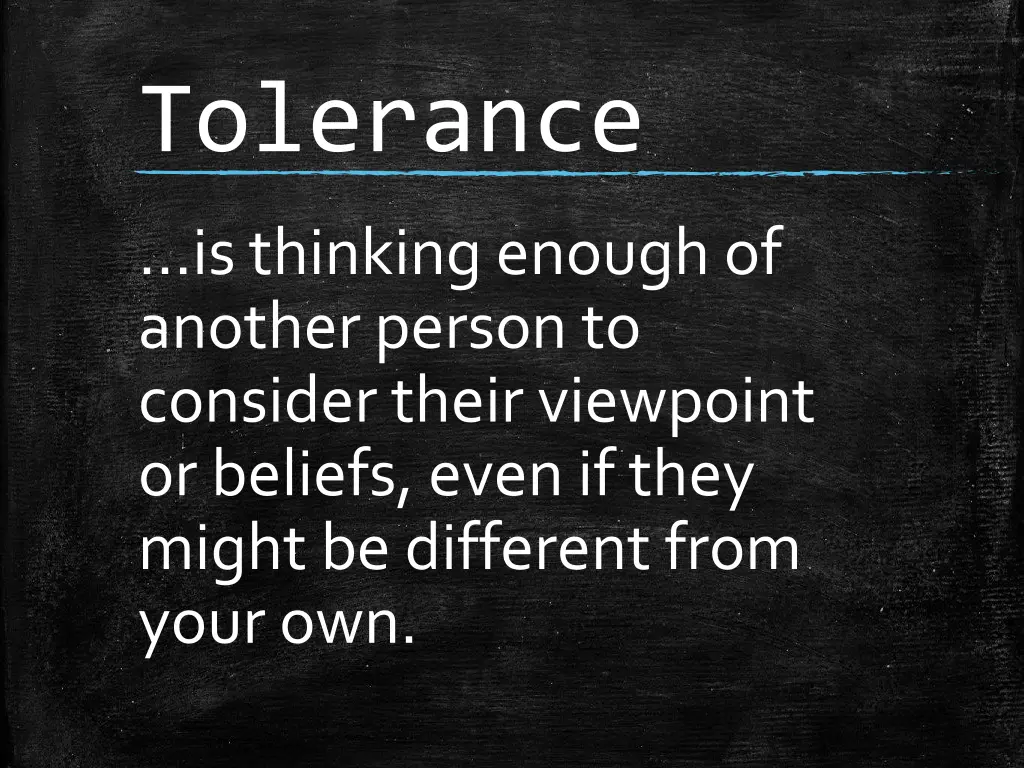 tolerance 2