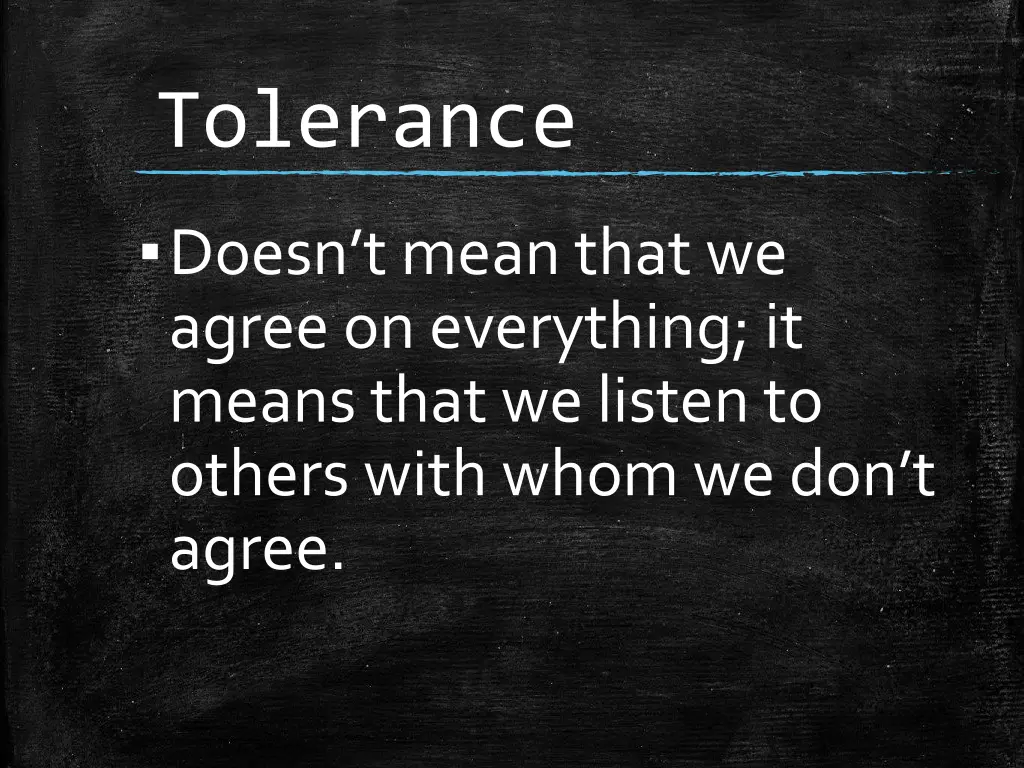 tolerance 3