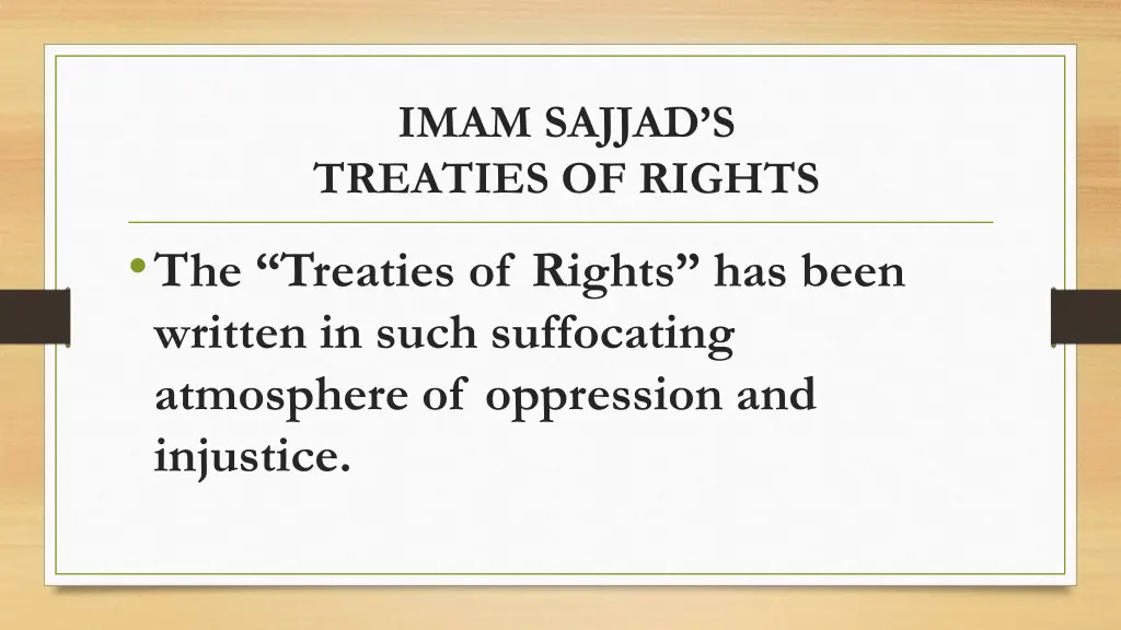 imam sajjad s treaties of rights the treaties