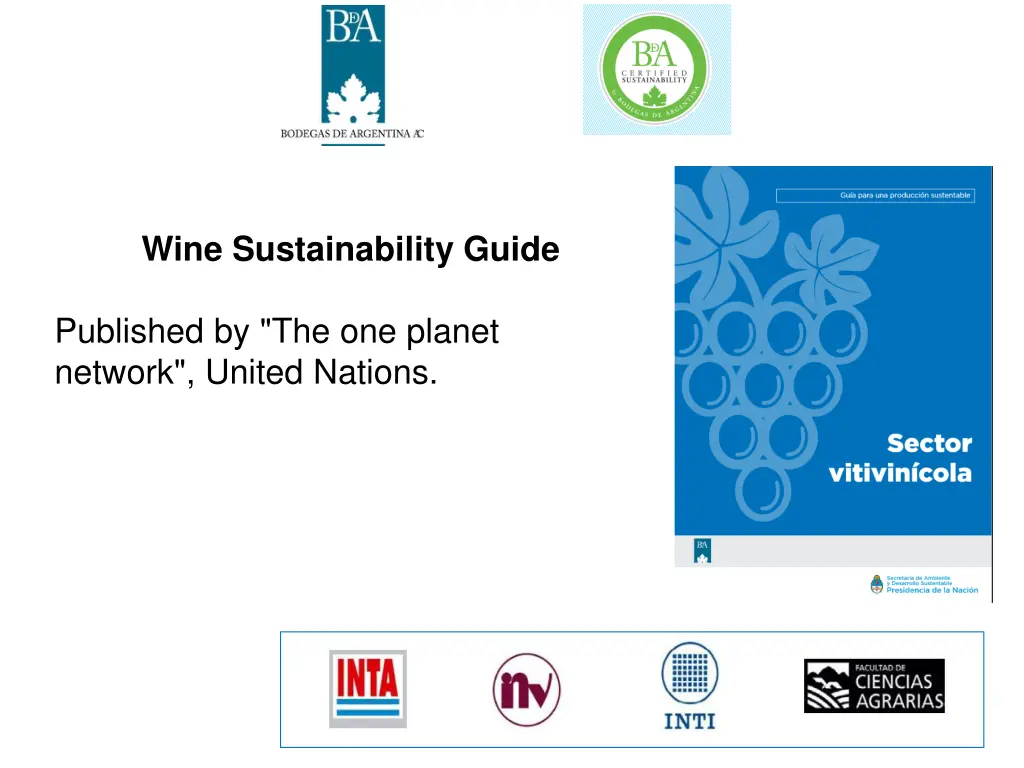 wine sustainability guide