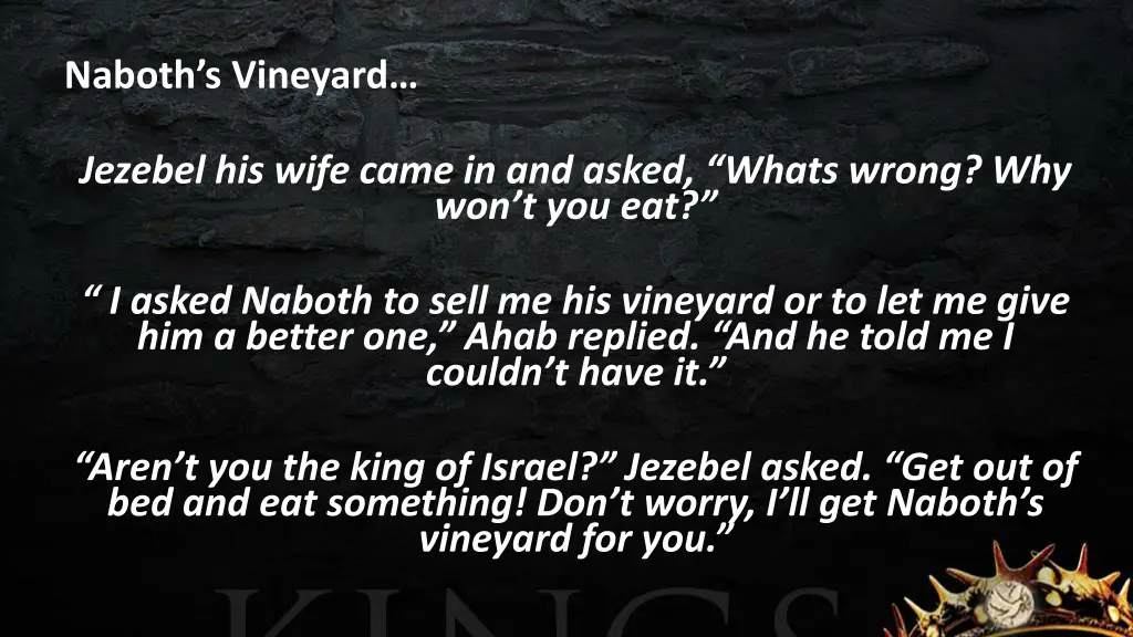 naboth s vineyard 1