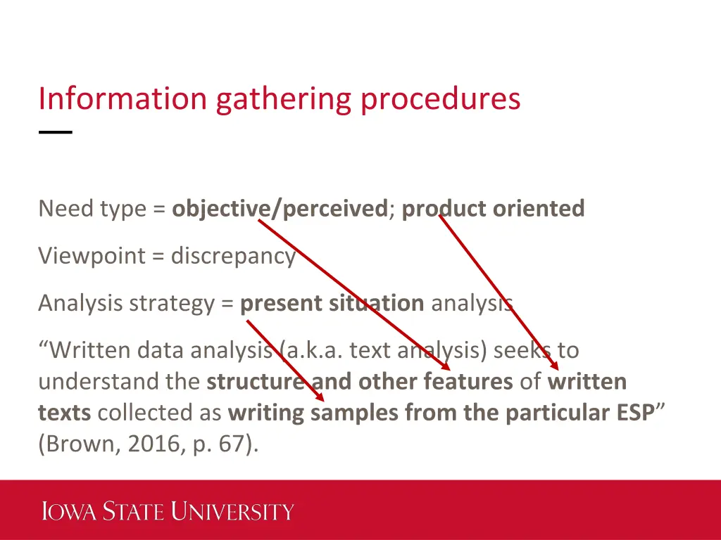 information gathering procedures 1