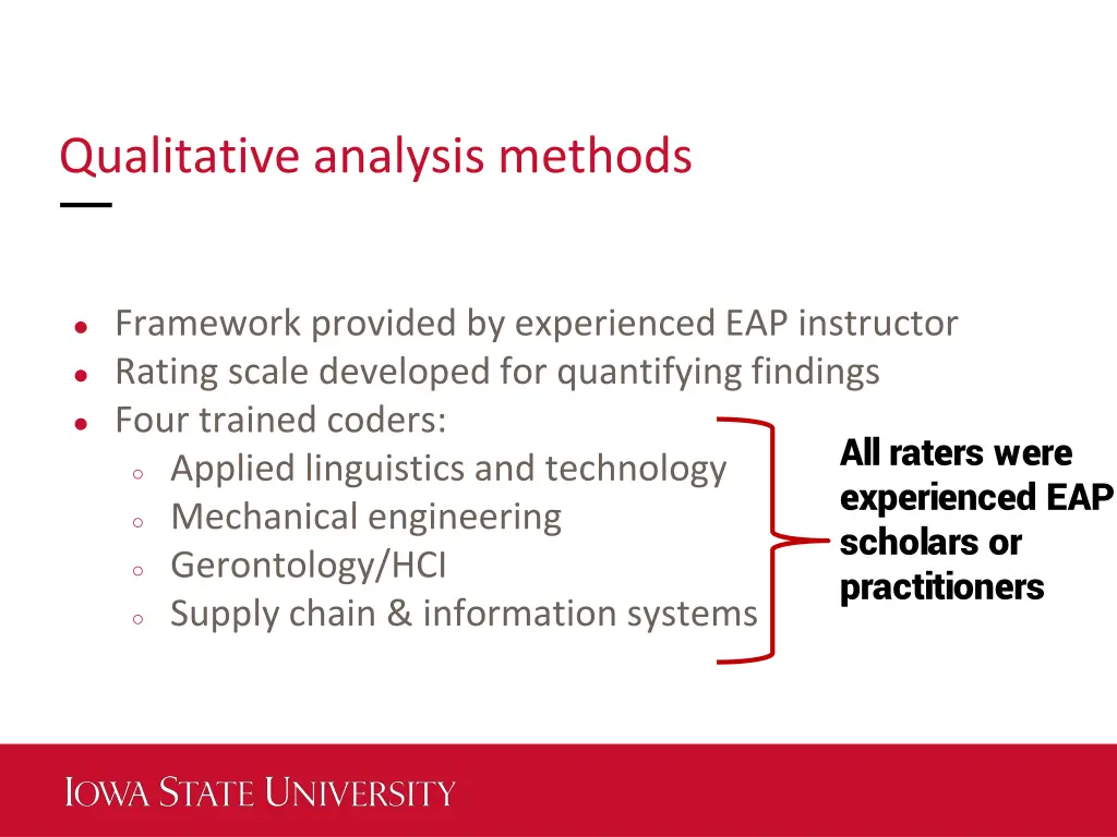 qualitative analysis methods 1