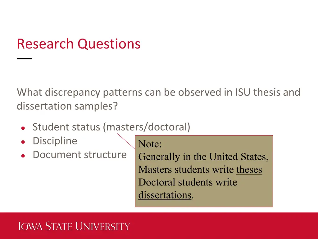 research questions 1