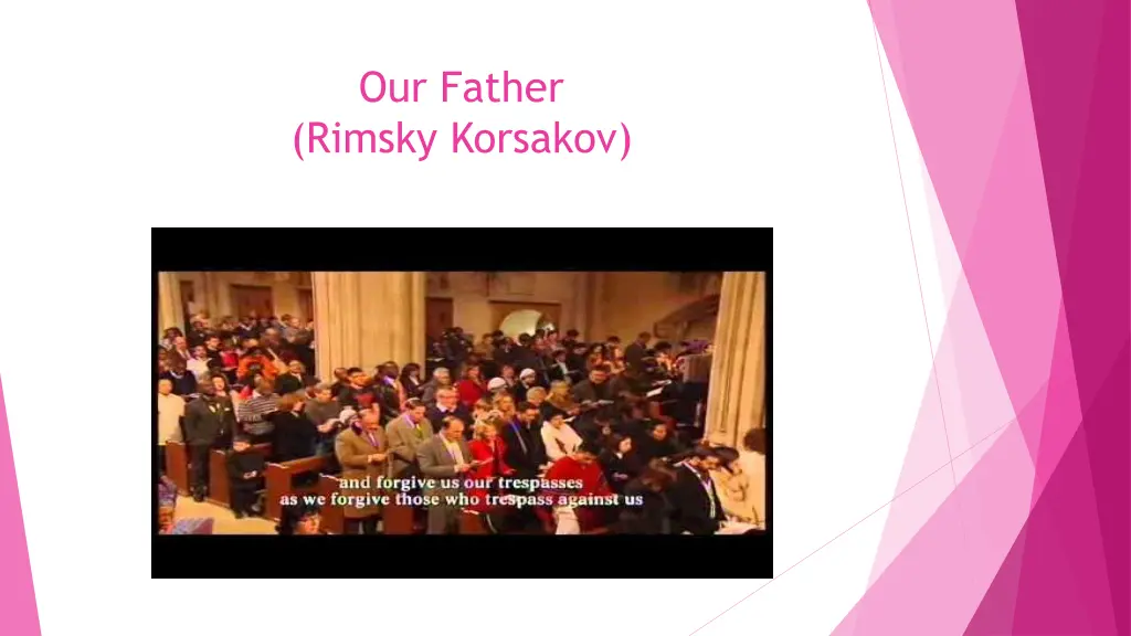 our father rimsky korsakov