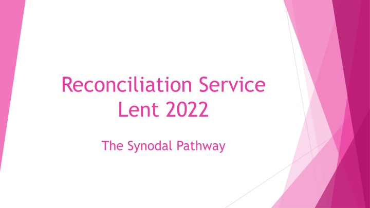 reconciliation service lent 2022